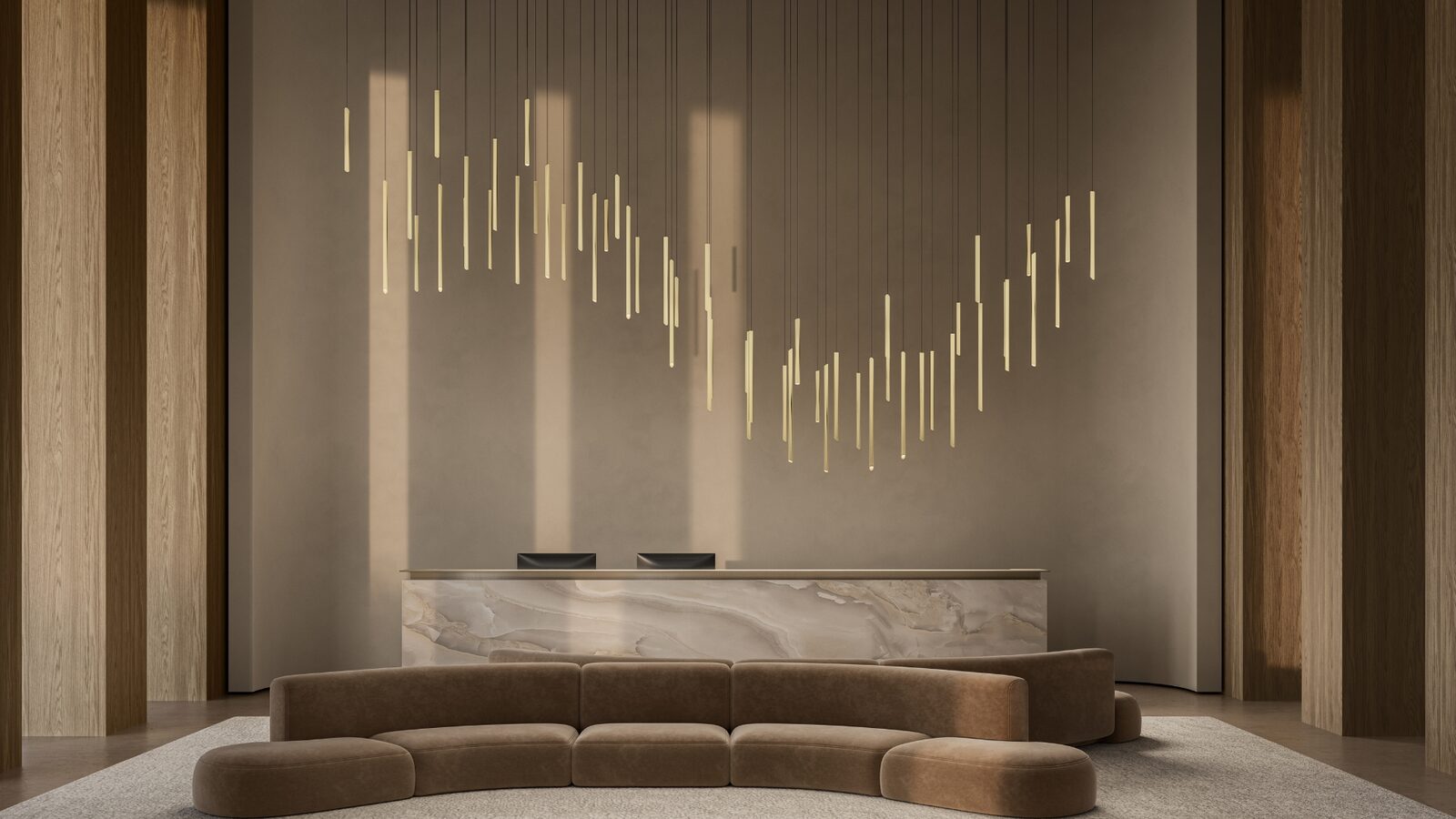 Masiero — candelabru venețian din cristal