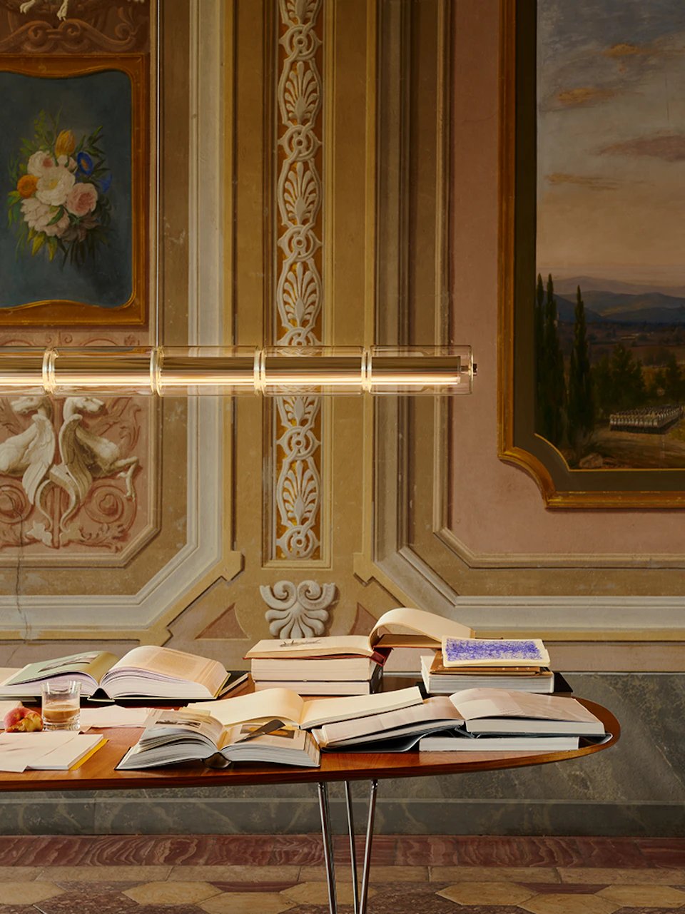Flos Luce Cilindrica — variantă cu lampă pendant