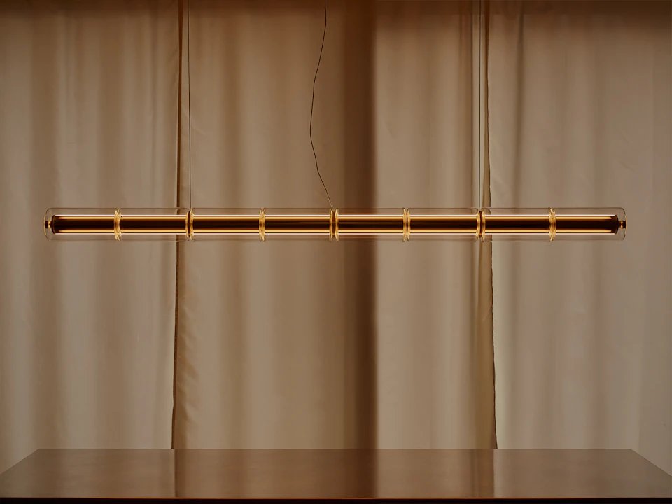 Flos Luce Cilindrica — detaliu suspensie Ronan Bouroullec