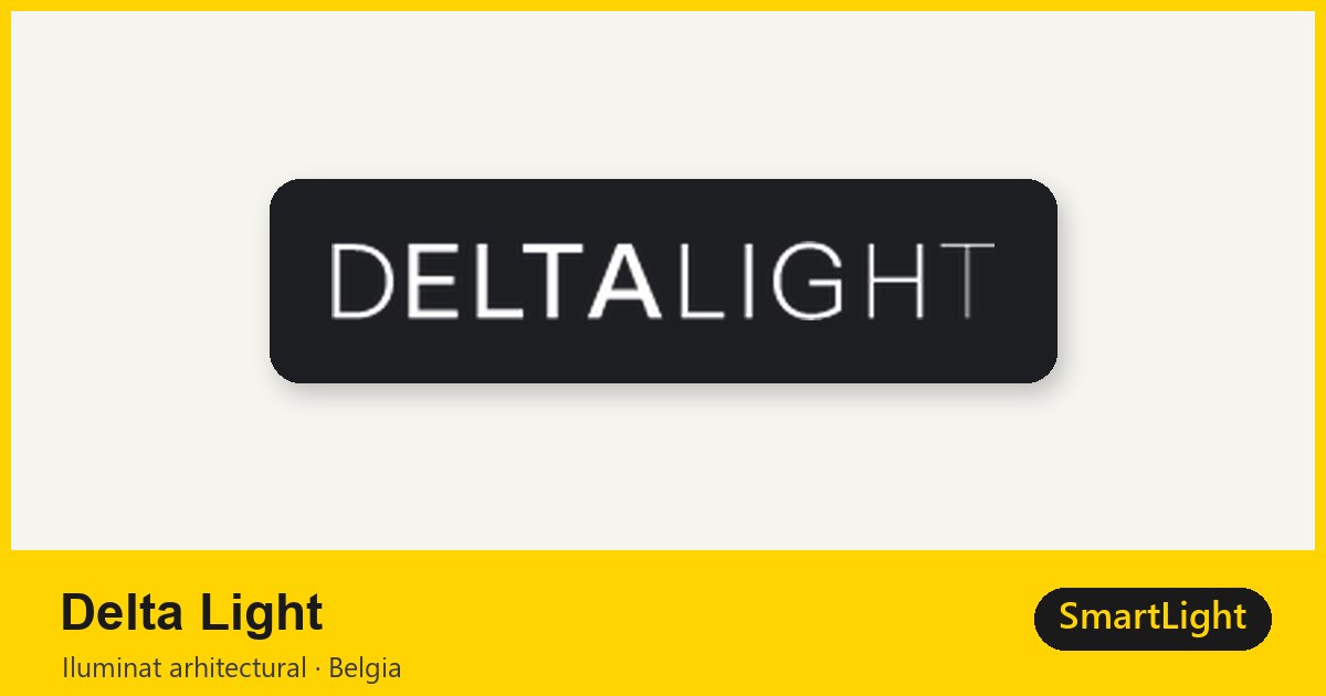 Delta Light — iluminat arhitectural belgian în Moldova