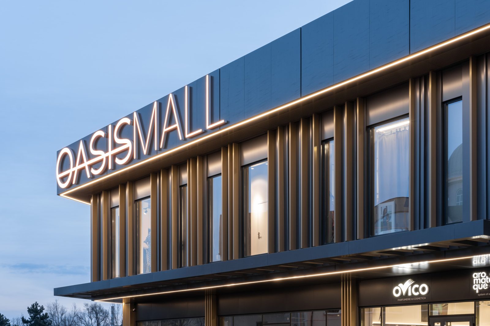 Oasis Mall Façade — ARCHITECTURE · CHIȘINĂU